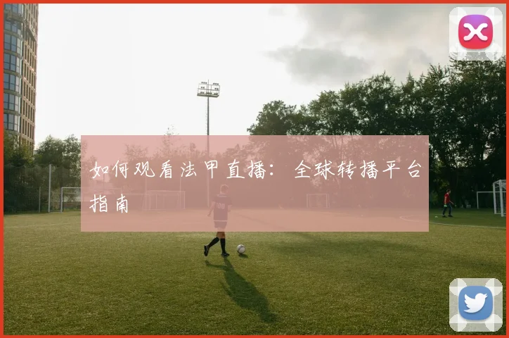 如何观看法甲直播：全球转播平台指南